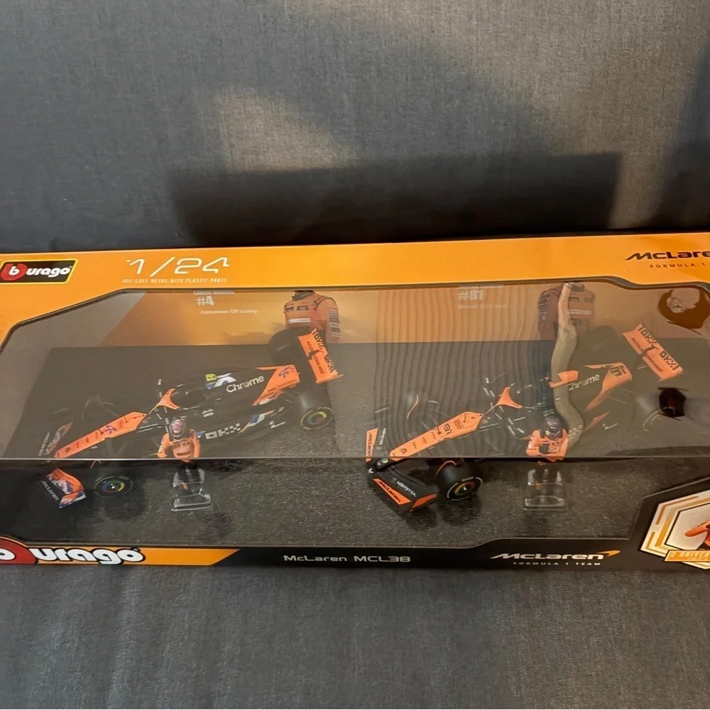 McLaren MCL35B Orange Model Car